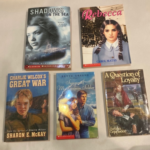 Set of 15 Historical Fiction YA Novels Teen Bulk History Drama Chapter Books - Picture 7 of 14
